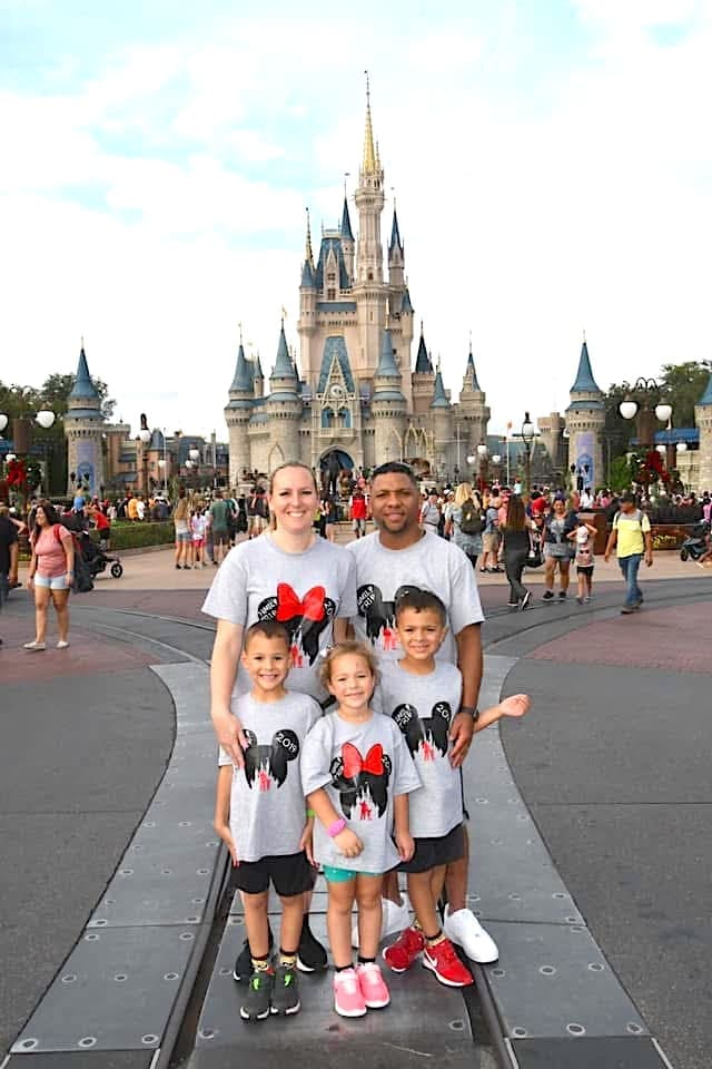 Amy Hunt Brito and Family Walt Disney World