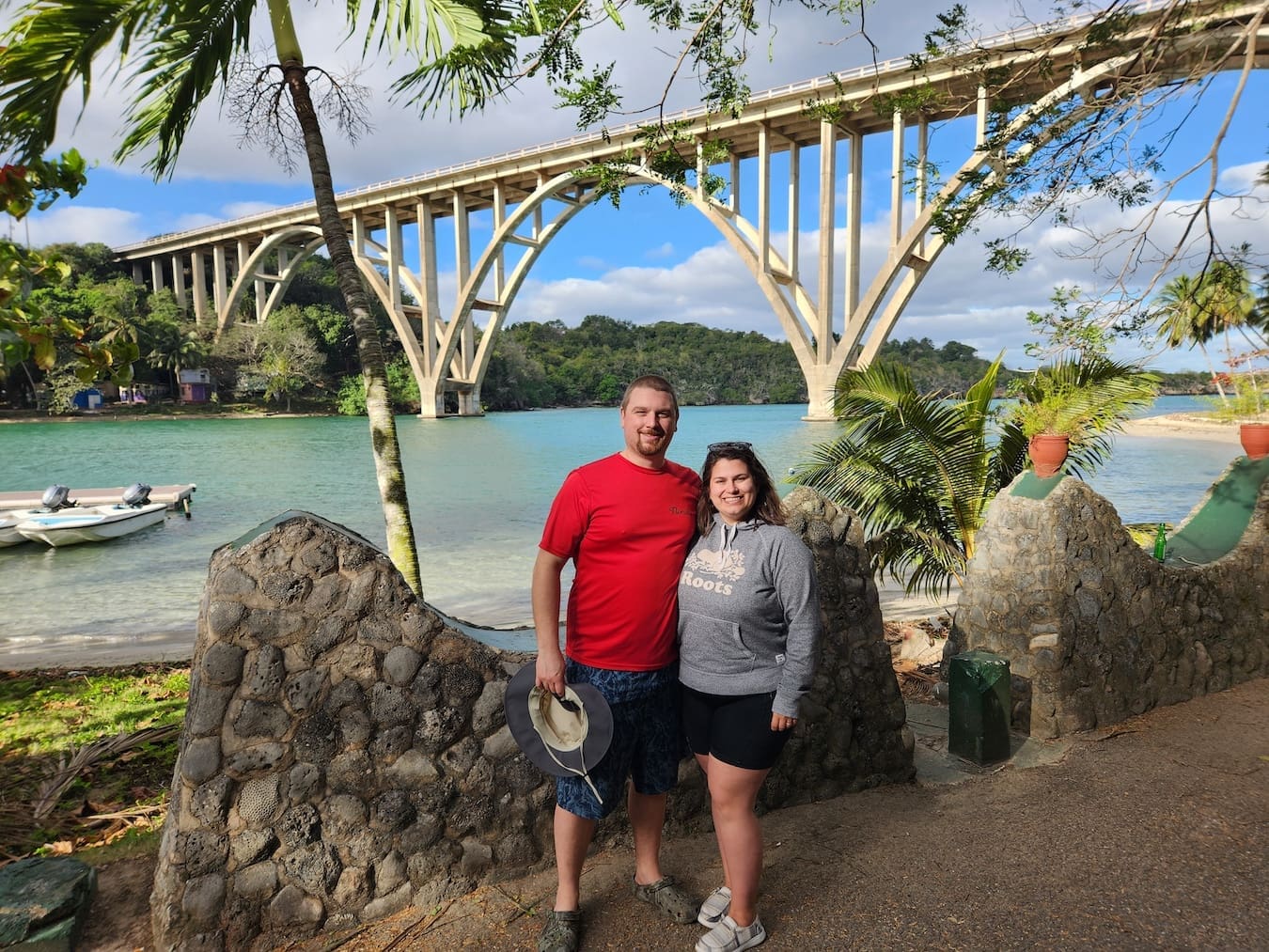 Arin Dicaire travel agent on vacation