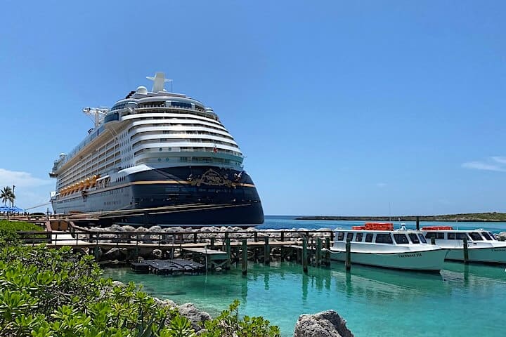 Disney Cruise Line Dream at Castaway Cay