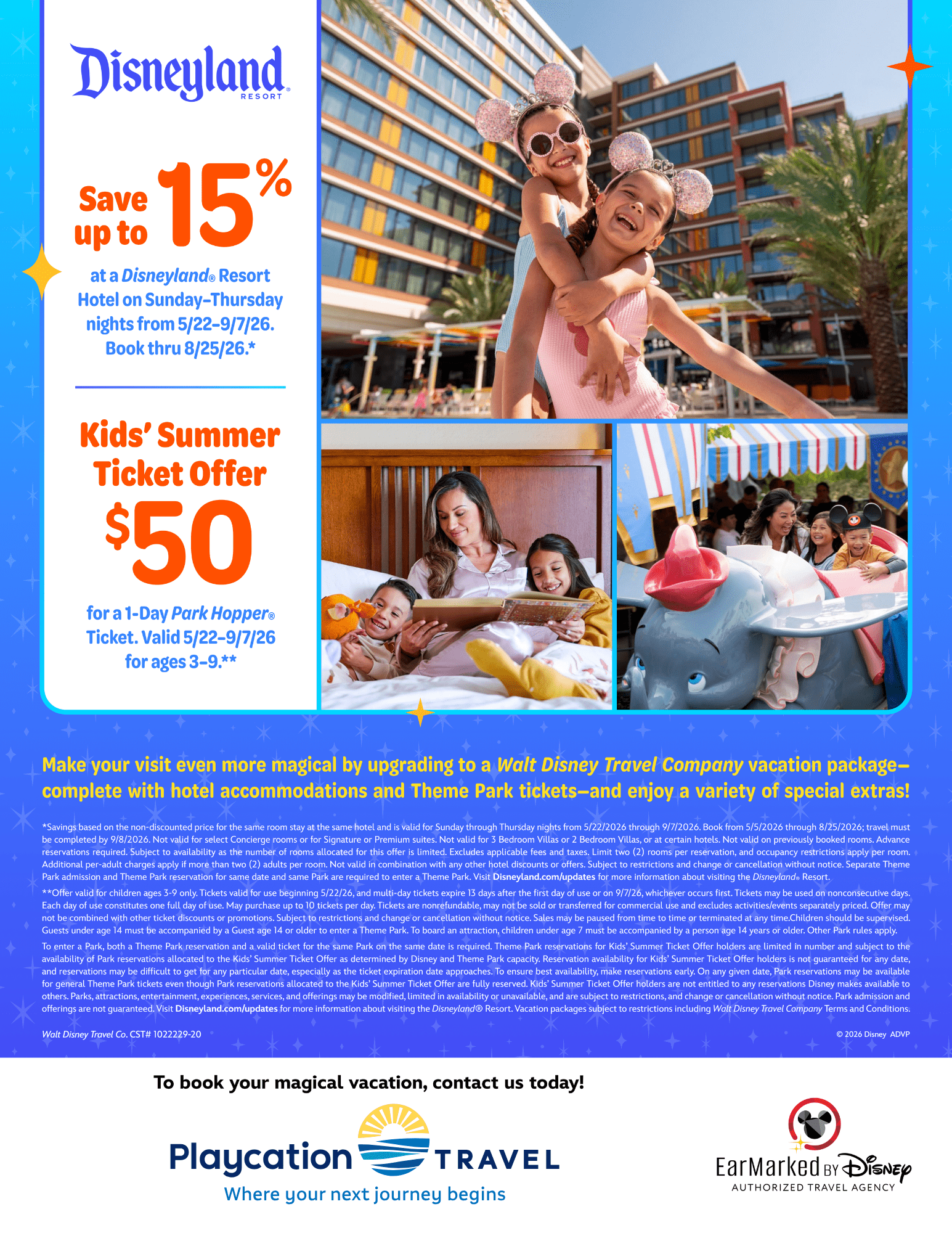 Disneyland SALE resort and tickets Disney Travel Agent