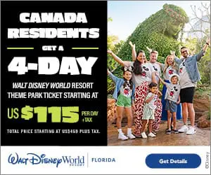 Disney Canada Ticket Offer