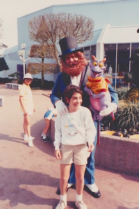 Mandy Figment and Dreamfinder 1986 trip