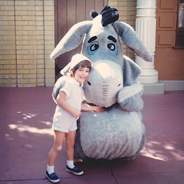 Mandy Smiles Disney 1980 trip