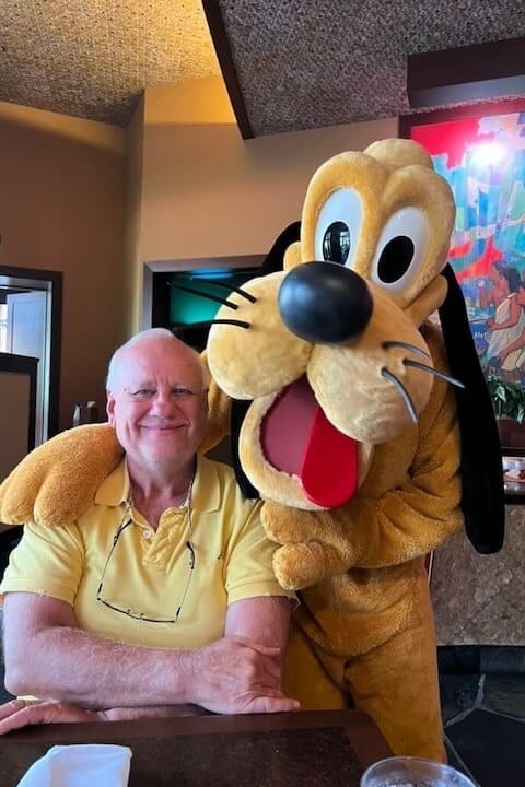 Melissa Barron Family with Pluto