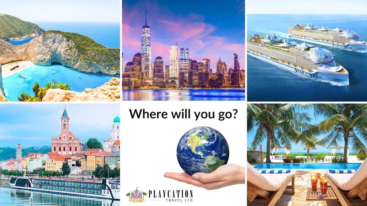 Playcation Travel Agency Destinations Grid