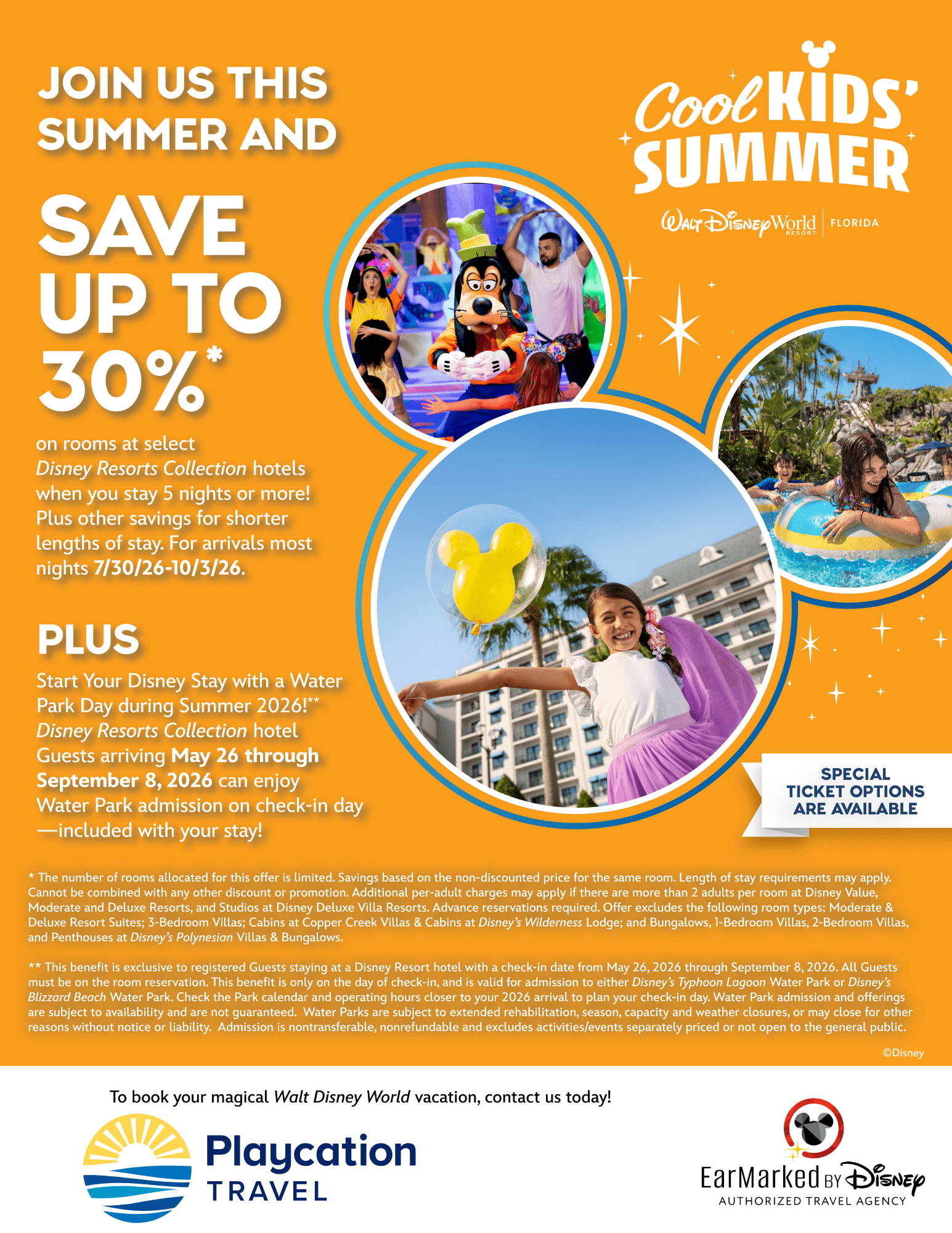 Walt Disney World Promotion Disney Travel Agent Cool Kids